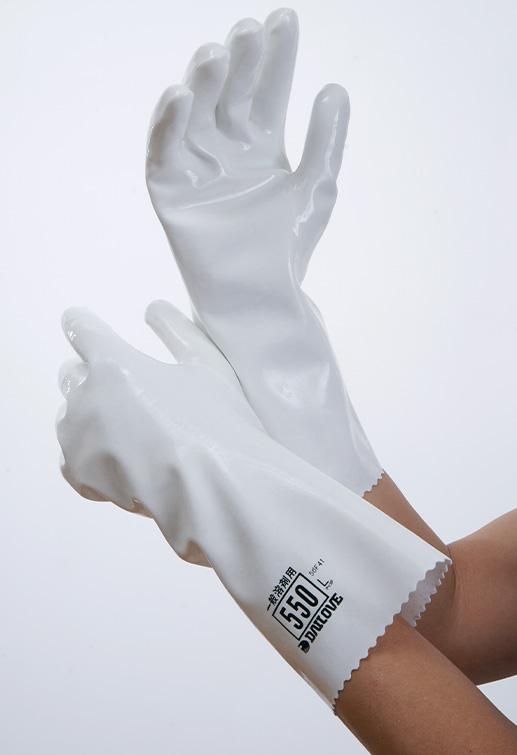 有機溶剤用手袋 ダイローブ550 | ダイヤゴム株式会社|工業用手袋の