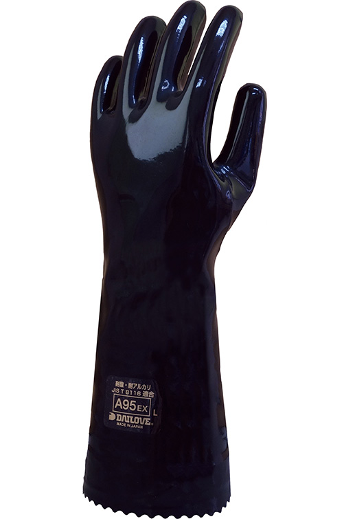 耐酸・耐アルカリ化学防護手袋 ダイローブA95EX | ダイヤゴム株式会社 