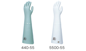 Organic solvent-resistant gloves